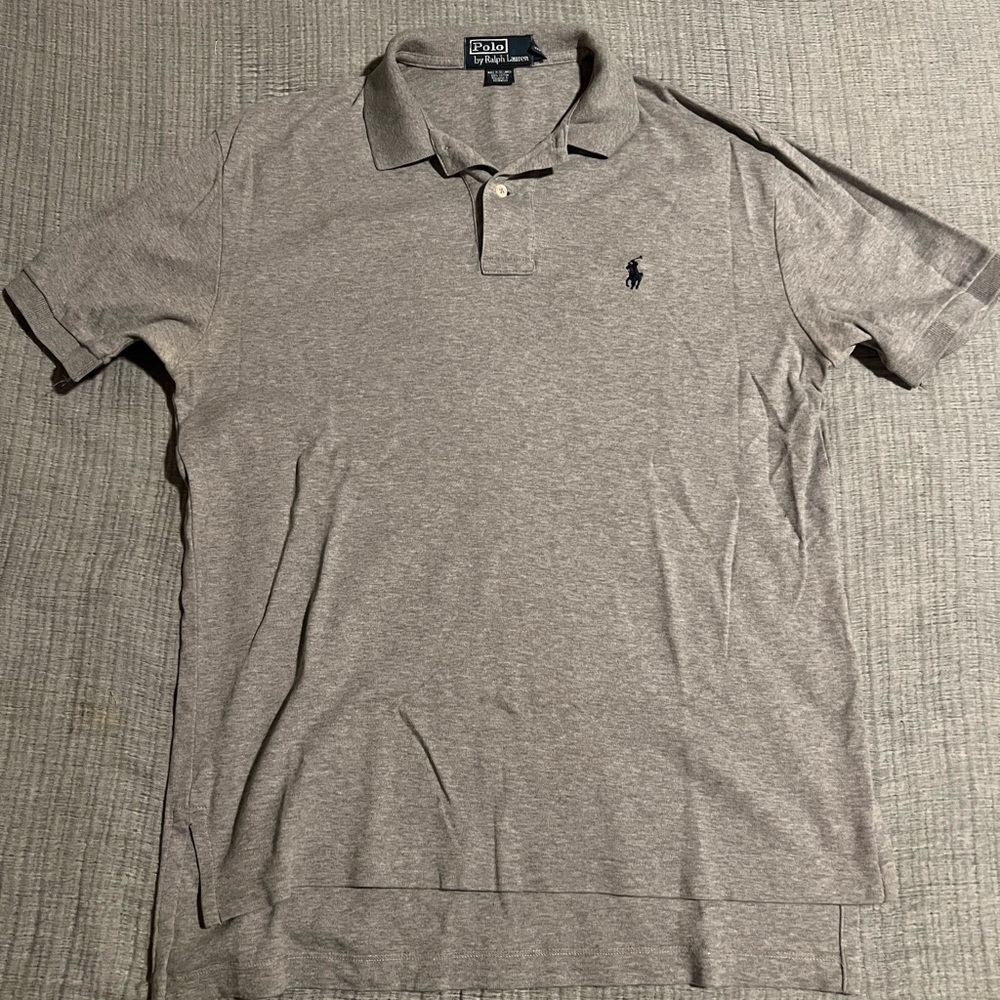 Polo by Ralph Lauren Gray Classic Polo Shirt